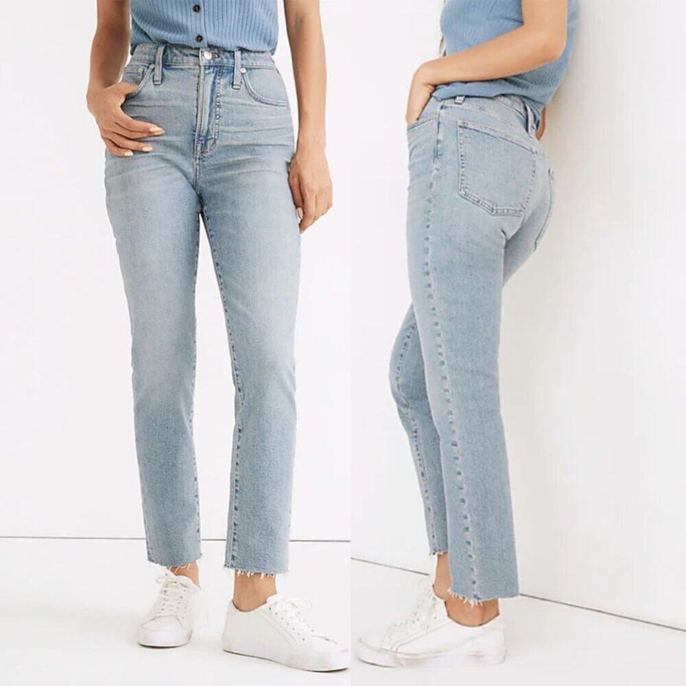 Madewell The Curvy Perfect Vintage Jean in Ellicott Wash
